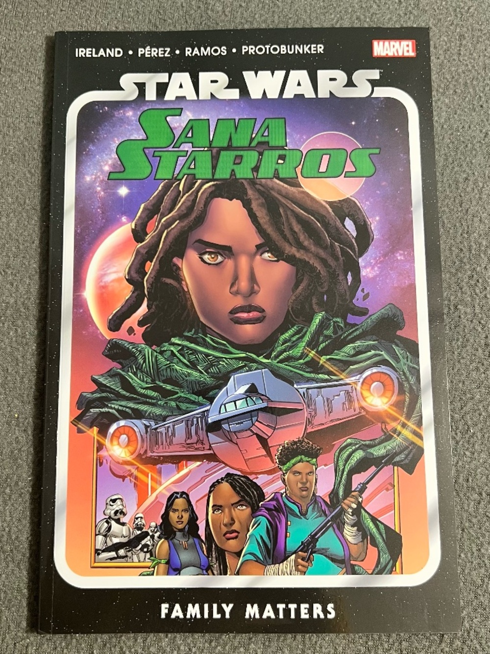 Star Wars Marvel Comics Sana Starros Family Matters TPB Justina Ireland
